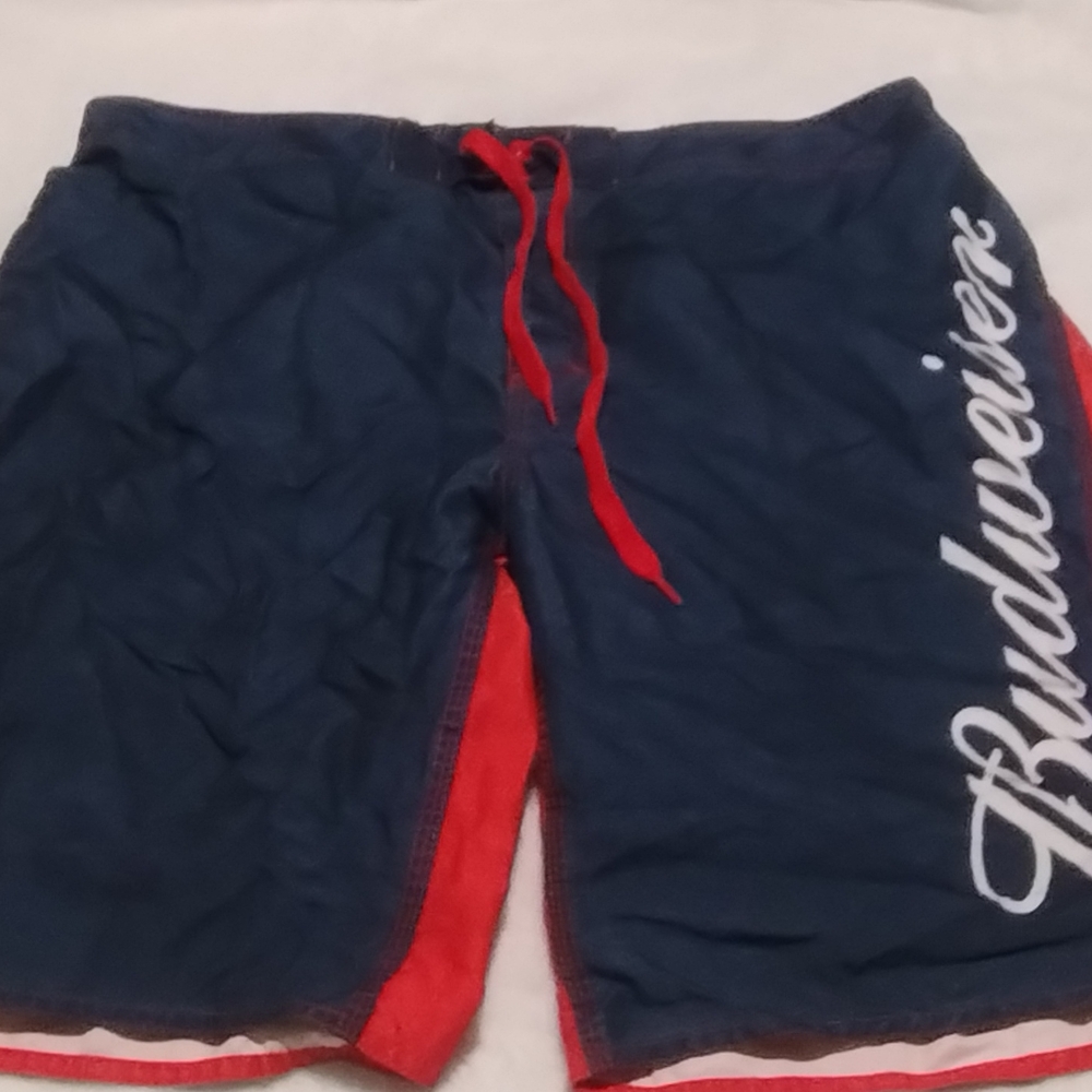 Budweiser Navy and White Logo Apparel